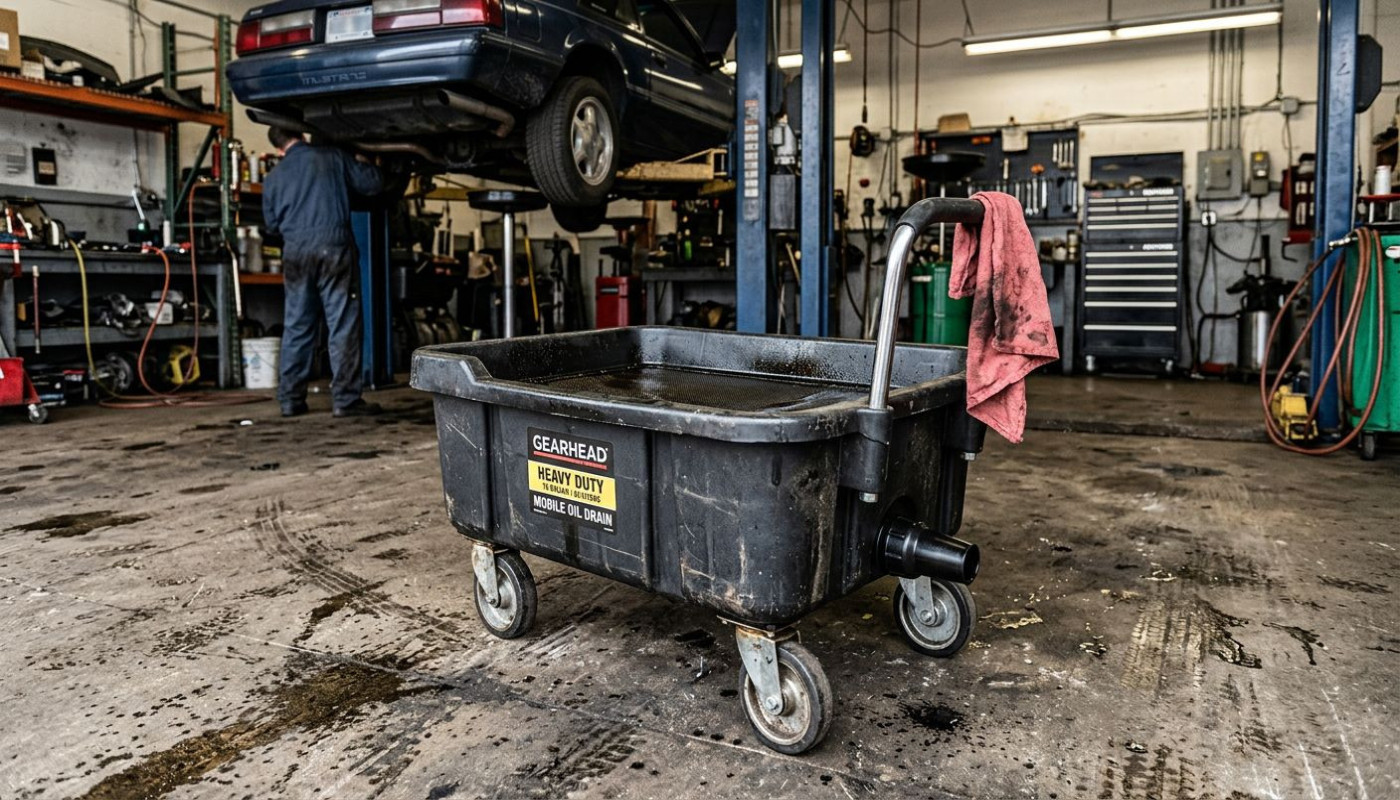 Choisir la meilleure cuve à huile de vidange pour ateliers mécaniques