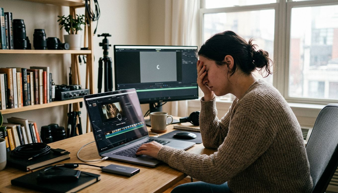 Quand la lenteur du réseau freine votre créativité audiovisuelle